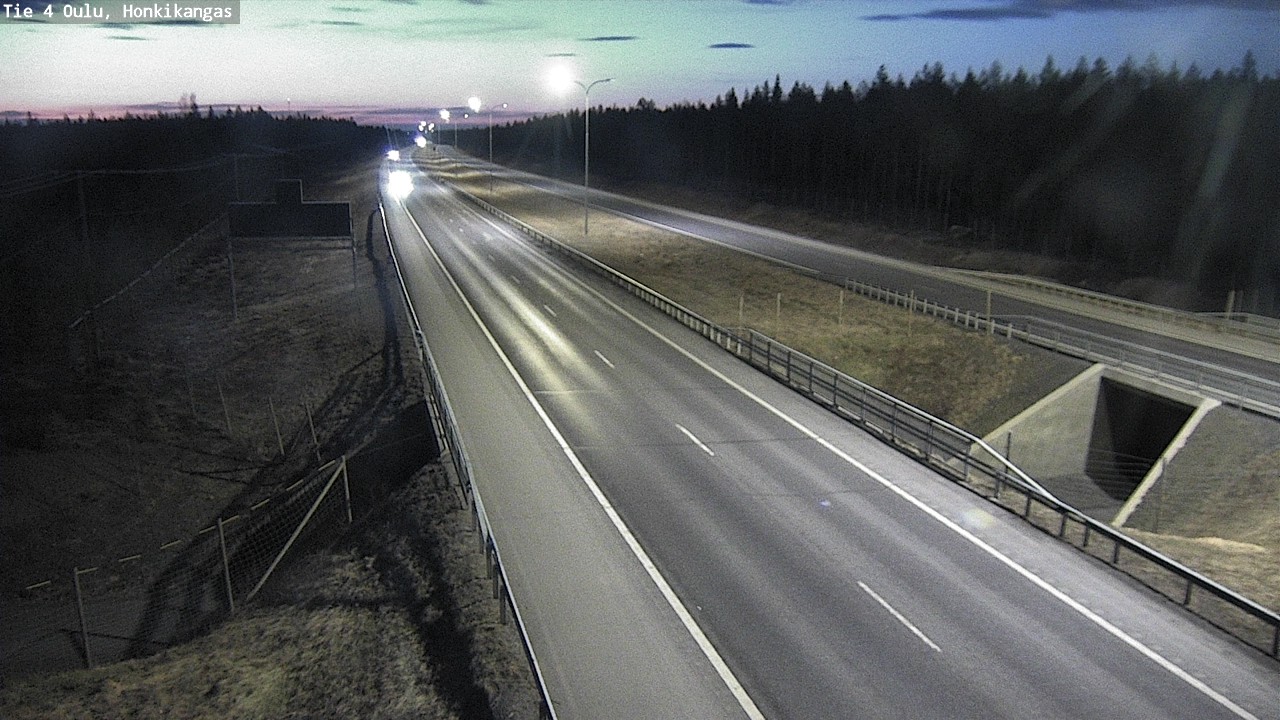 Kelikamerat Kuva Tie 4 Oulu, Honkikangas, Oulu, Pohjois-Pohjanmaa