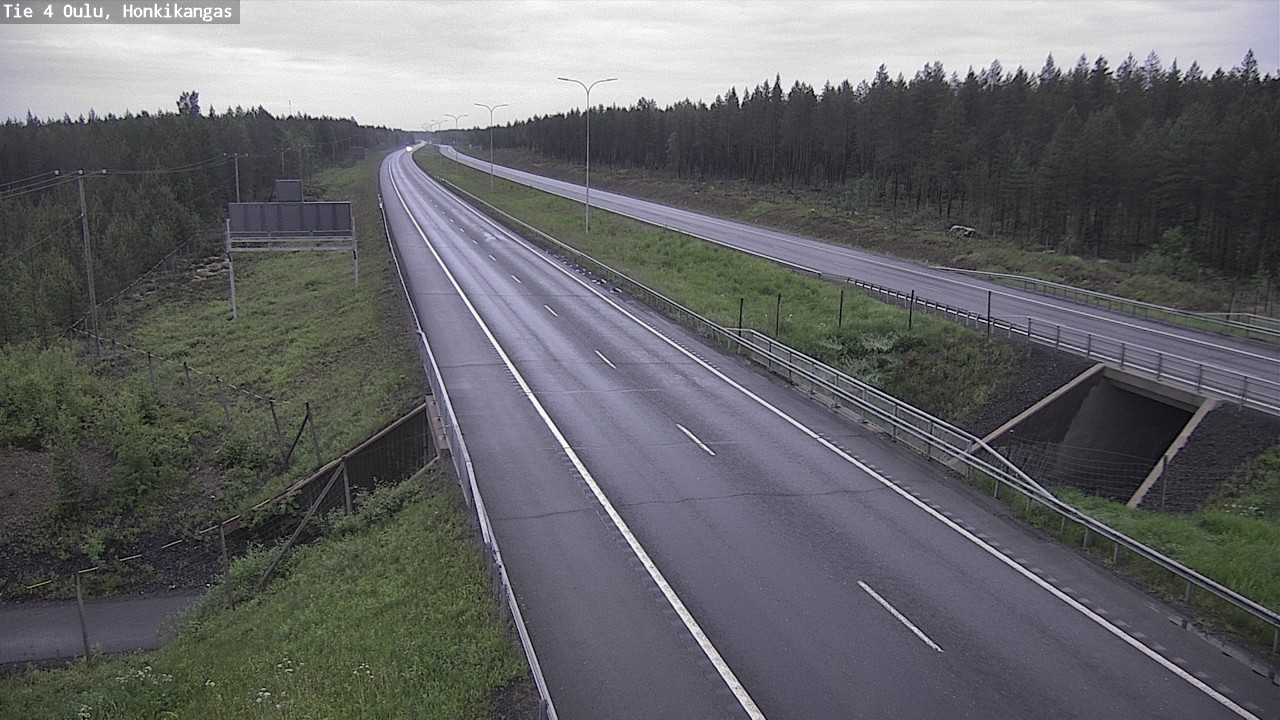 Kelikamerat Kuva Tie 4 Oulu, Honkikangas, Oulu, Pohjois-Pohjanmaa