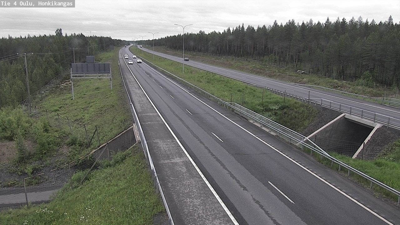 Kelikamerat Kuva Tie 4 Oulu, Honkikangas, Oulu, Pohjois-Pohjanmaa
