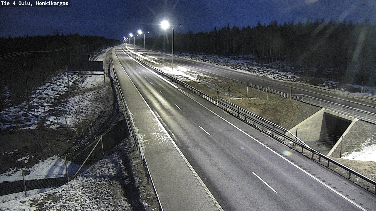 Kelikamerat Kuva Tie 4 Oulu, Honkikangas, Oulu, Pohjois-Pohjanmaa