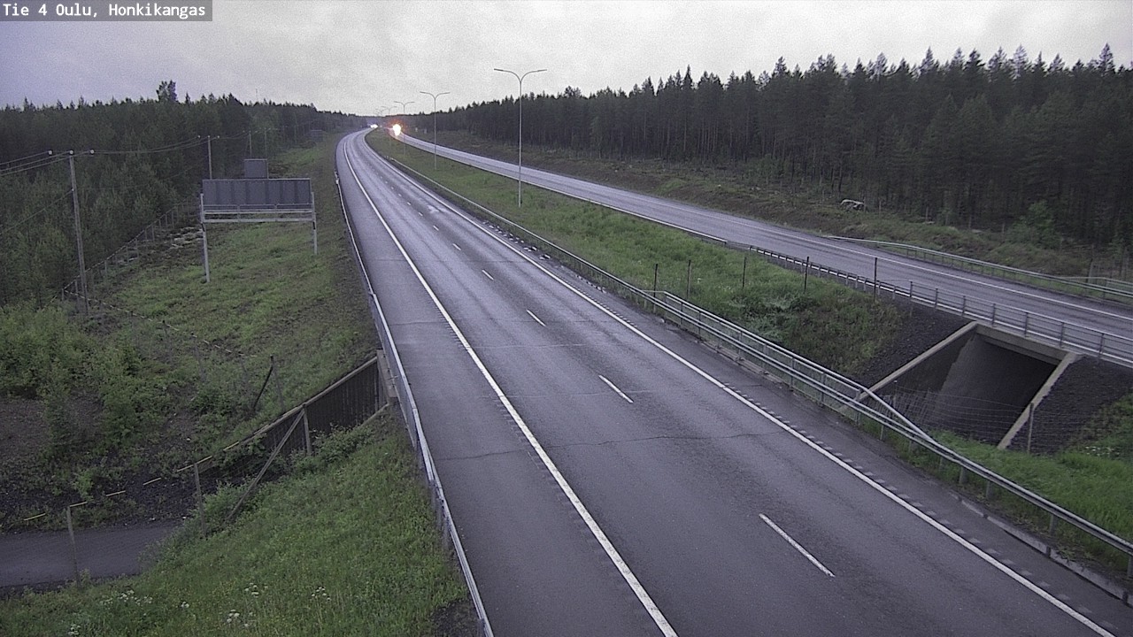 Kelikamerat Kuva Tie 4 Oulu, Honkikangas, Oulu, Pohjois-Pohjanmaa