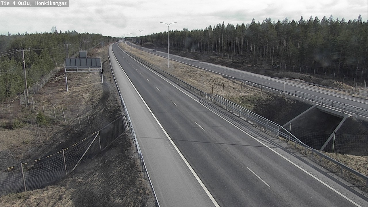 Kelikamerat Kuva Tie 4 Oulu, Honkikangas, Oulu, Pohjois-Pohjanmaa