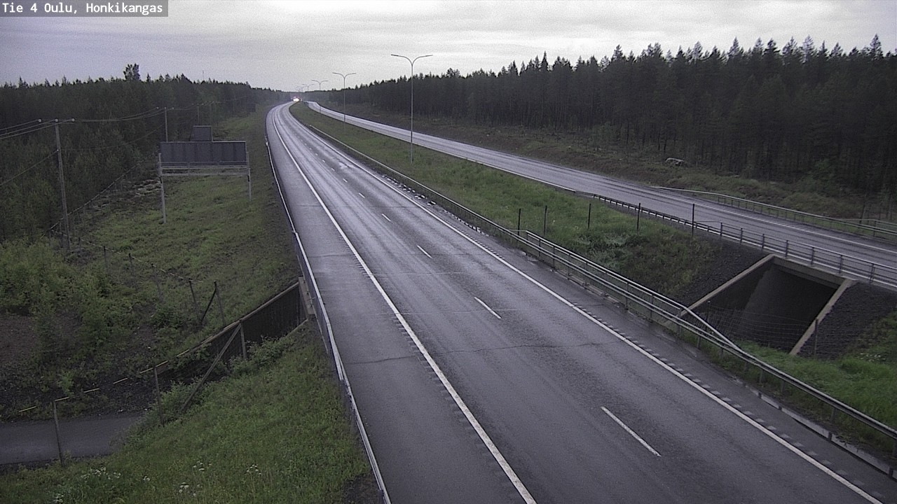 Kelikamerat Kuva Tie 4 Oulu, Honkikangas, Oulu, Pohjois-Pohjanmaa
