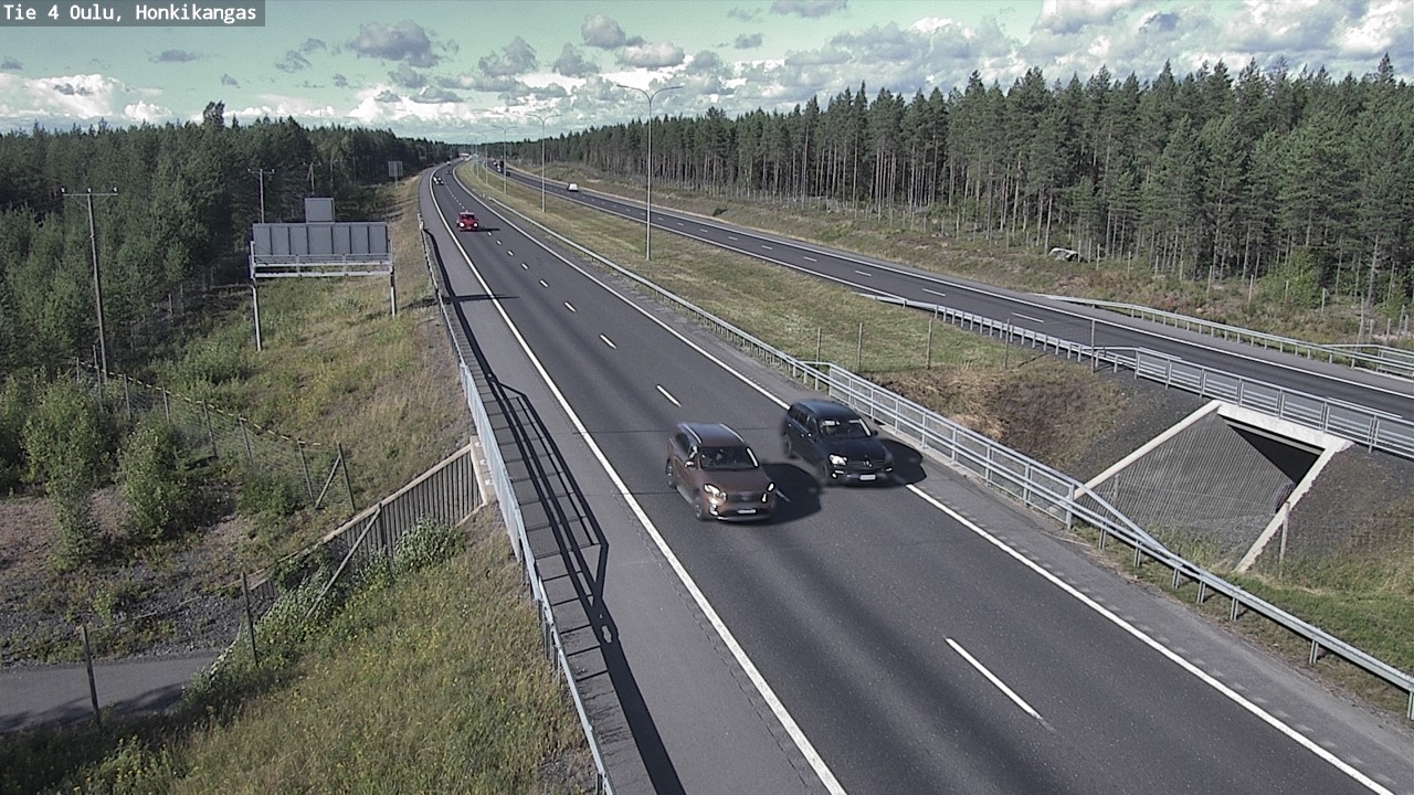 Kelikamerat Kuva Tie 4 Oulu, Honkikangas, Oulu, Pohjois-Pohjanmaa