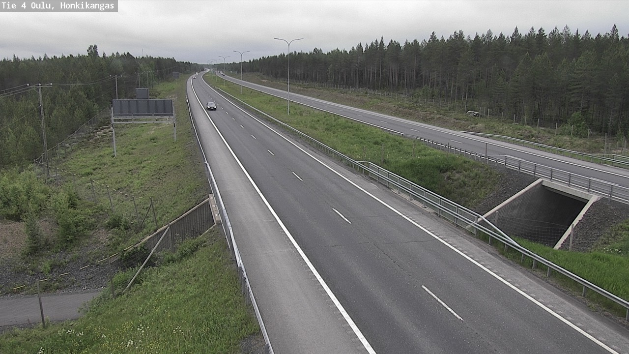 Kelikamerat Kuva Tie 4 Oulu, Honkikangas, Oulu, Pohjois-Pohjanmaa