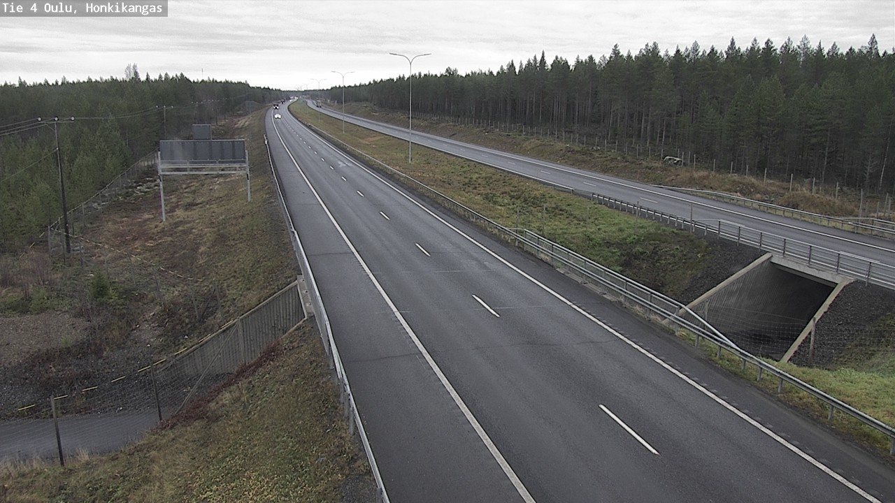 Kelikamerat Kuva Tie 4 Oulu, Honkikangas, Oulu, Pohjois-Pohjanmaa