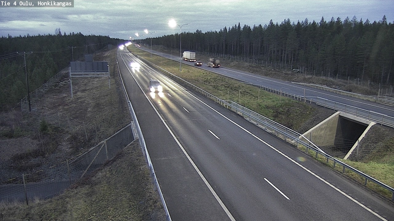 Kelikamerat Kuva Tie 4 Oulu, Honkikangas, Oulu, Pohjois-Pohjanmaa