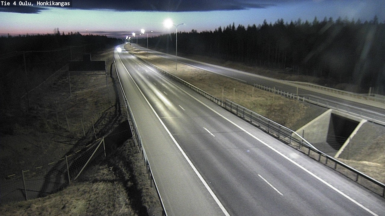 Kelikamerat Kuva Tie 4 Oulu, Honkikangas, Oulu, Pohjois-Pohjanmaa