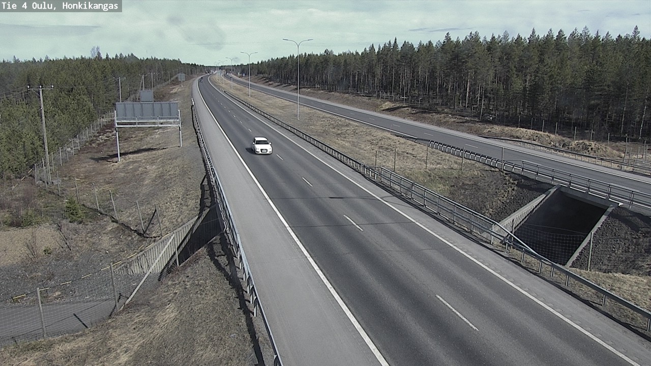 Kelikamerat Kuva Tie 4 Oulu, Honkikangas, Oulu, Pohjois-Pohjanmaa