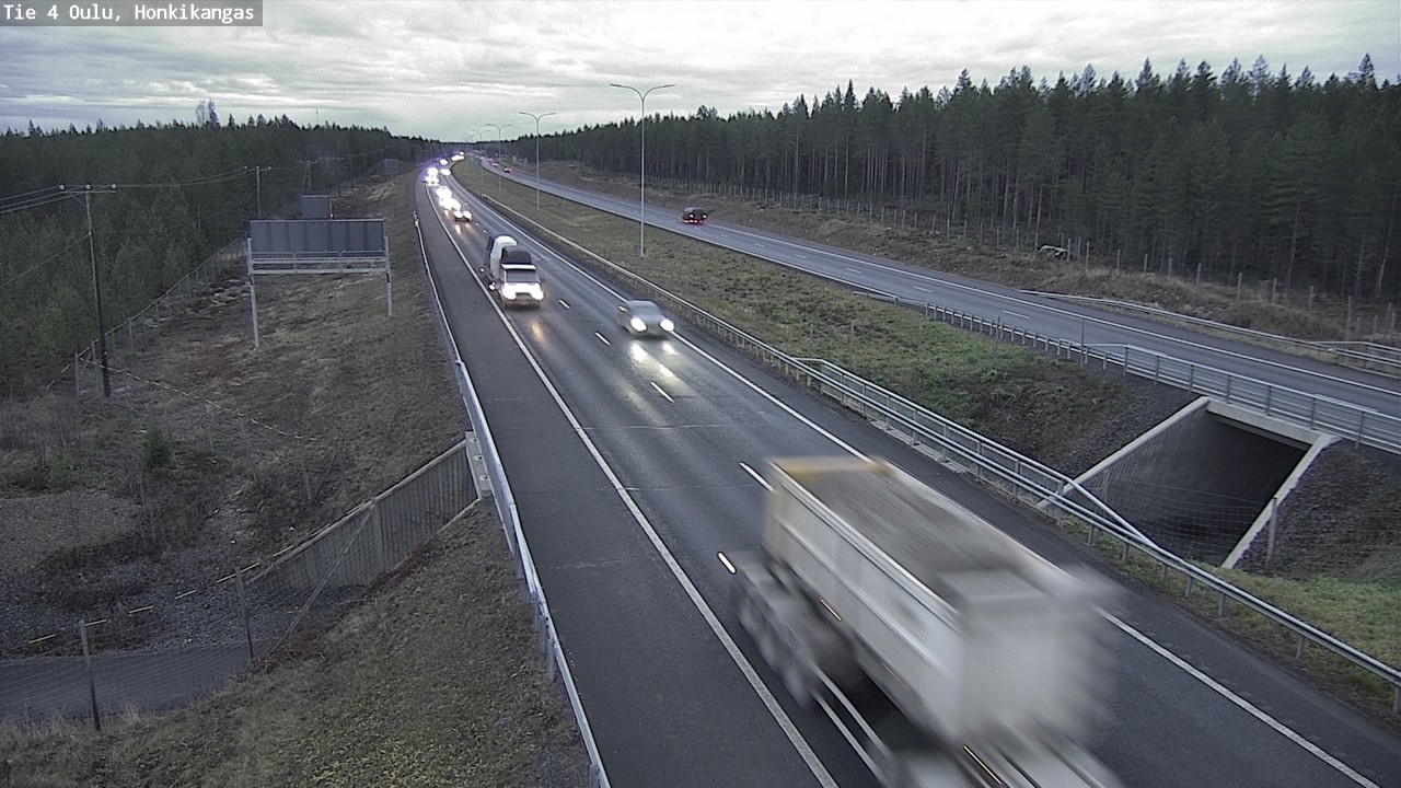 Kelikamerat Kuva Tie 4 Oulu, Honkikangas, Oulu, Pohjois-Pohjanmaa