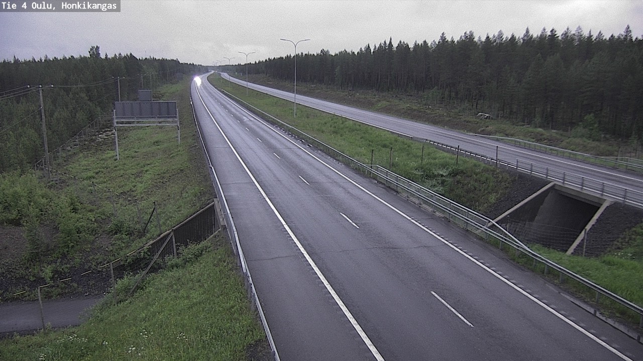Kelikamerat Kuva Tie 4 Oulu, Honkikangas, Oulu, Pohjois-Pohjanmaa