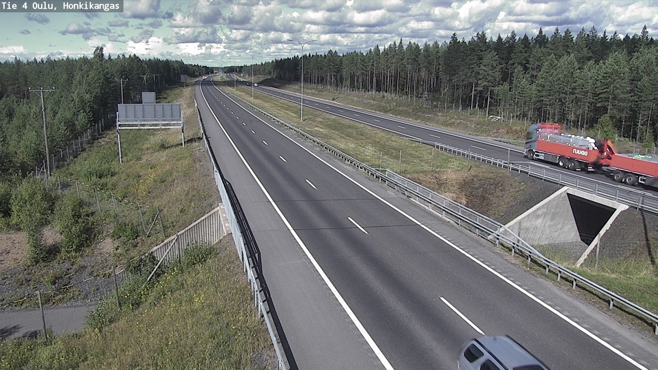 Kelikamerat Kuva Tie 4 Oulu, Honkikangas, Oulu, Pohjois-Pohjanmaa