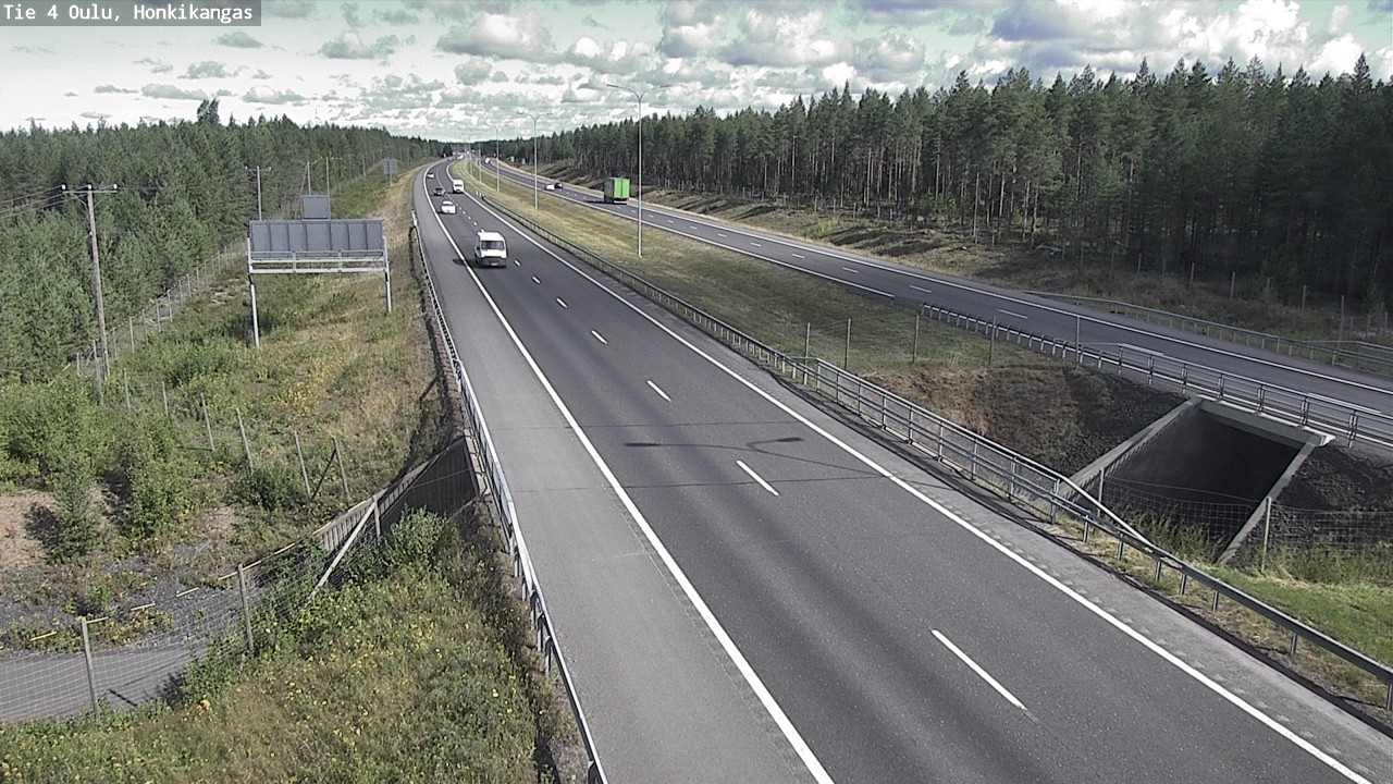Kelikamerat Kuva Tie 4 Oulu, Honkikangas, Oulu, Pohjois-Pohjanmaa