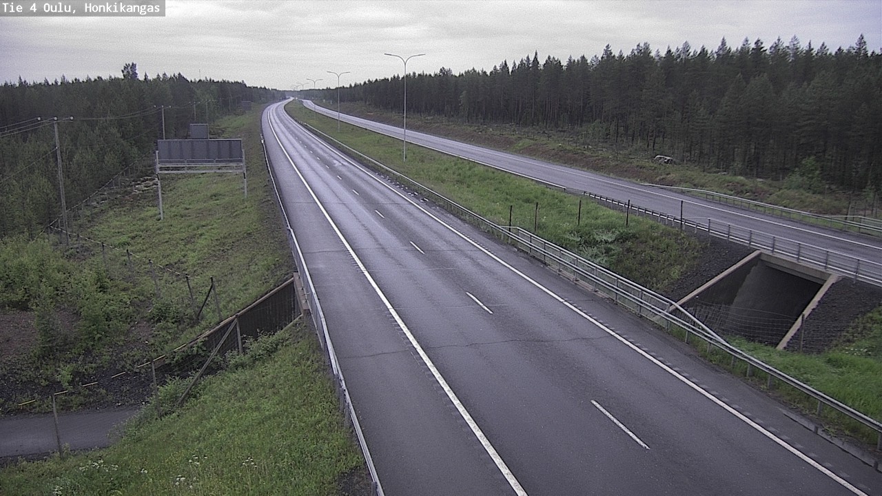 Kelikamerat Kuva Tie 4 Oulu, Honkikangas, Oulu, Pohjois-Pohjanmaa