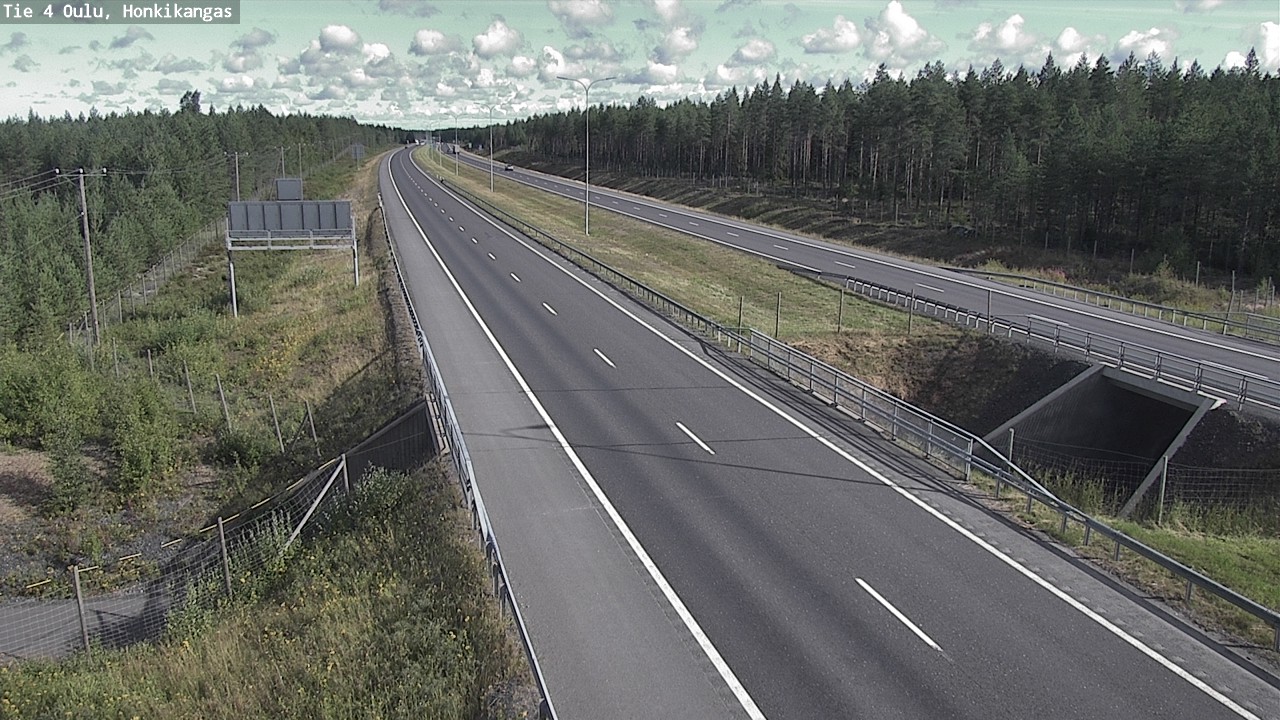 Kelikamerat Kuva Tie 4 Oulu, Honkikangas, Oulu, Pohjois-Pohjanmaa