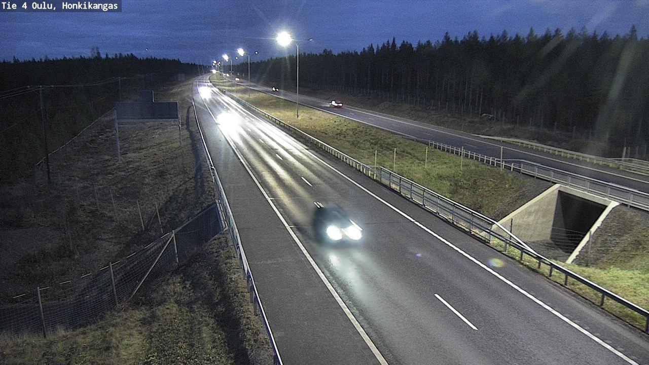 Kelikamerat Kuva Tie 4 Oulu, Honkikangas, Oulu, Pohjois-Pohjanmaa