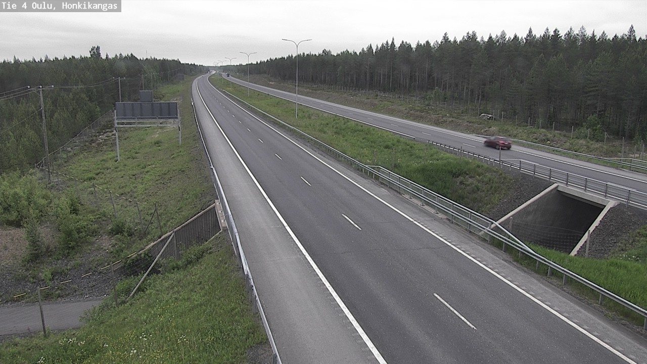 Kelikamerat Kuva Tie 4 Oulu, Honkikangas, Oulu, Pohjois-Pohjanmaa