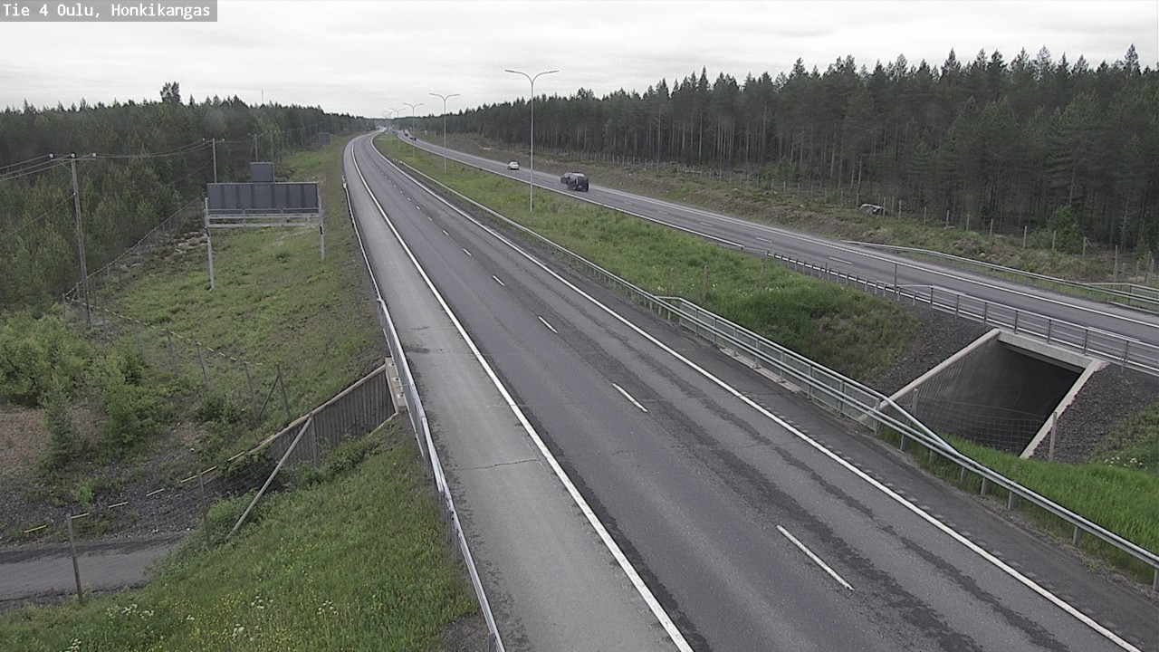 Kelikamerat Kuva Tie 4 Oulu, Honkikangas, Oulu, Pohjois-Pohjanmaa