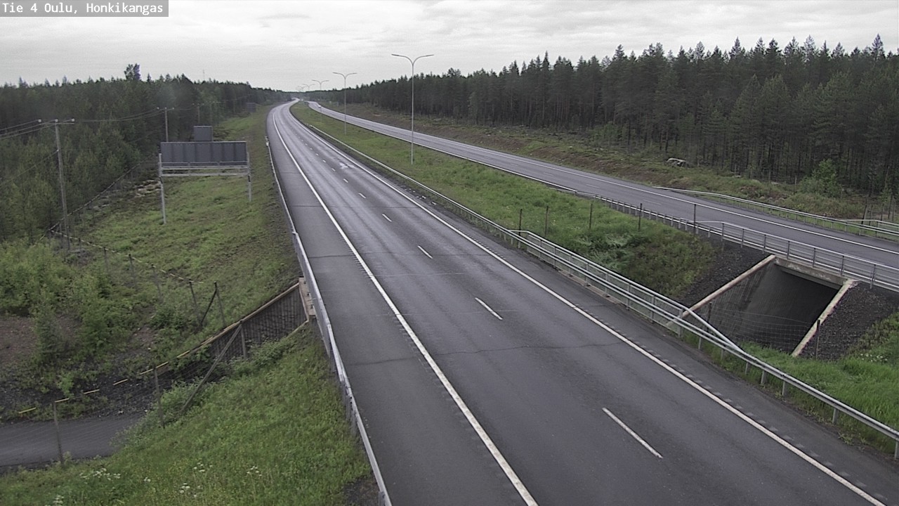 Kelikamerat Kuva Tie 4 Oulu, Honkikangas, Oulu, Pohjois-Pohjanmaa