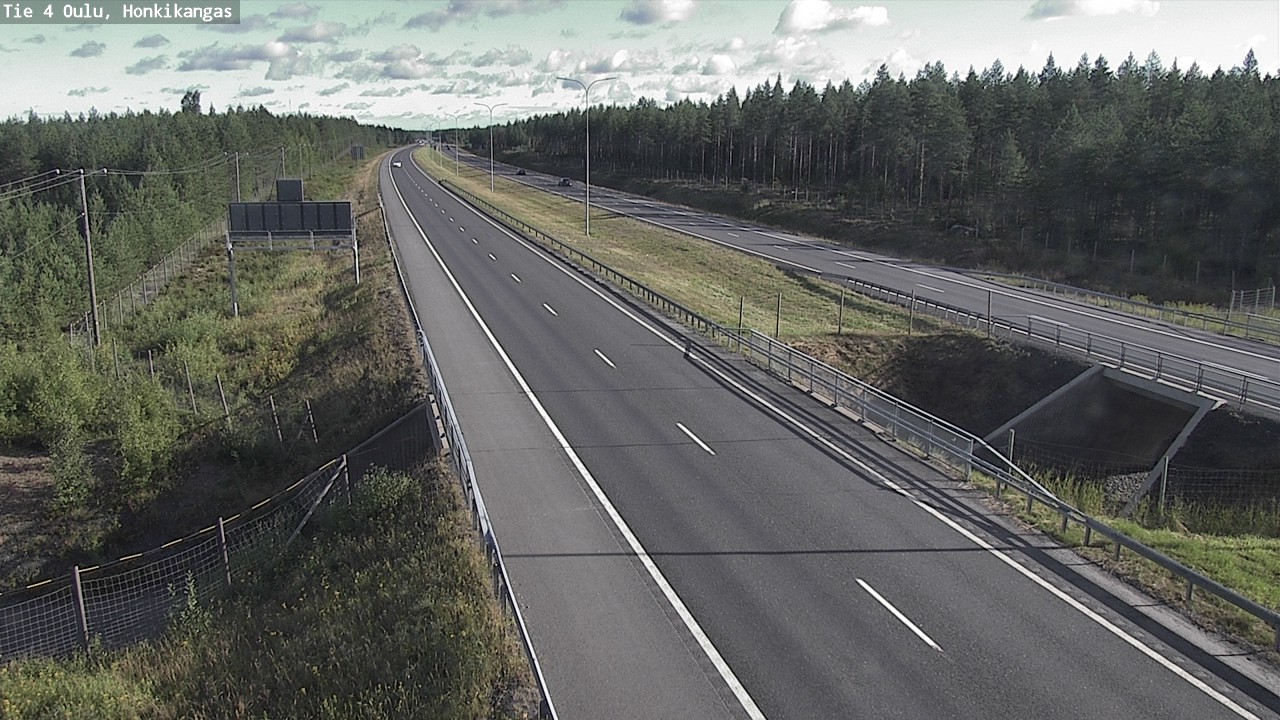 Kelikamerat Kuva Tie 4 Oulu, Honkikangas, Oulu, Pohjois-Pohjanmaa