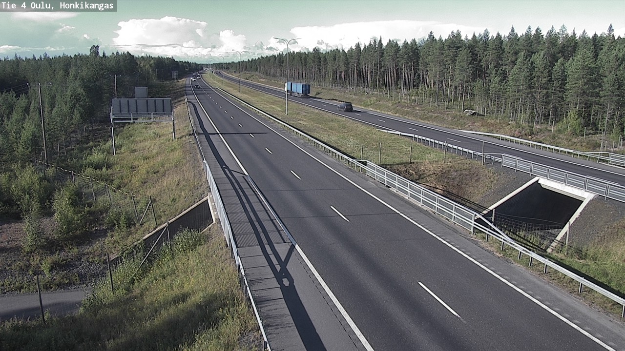 Kelikamerat Kuva Tie 4 Oulu, Honkikangas, Oulu, Pohjois-Pohjanmaa