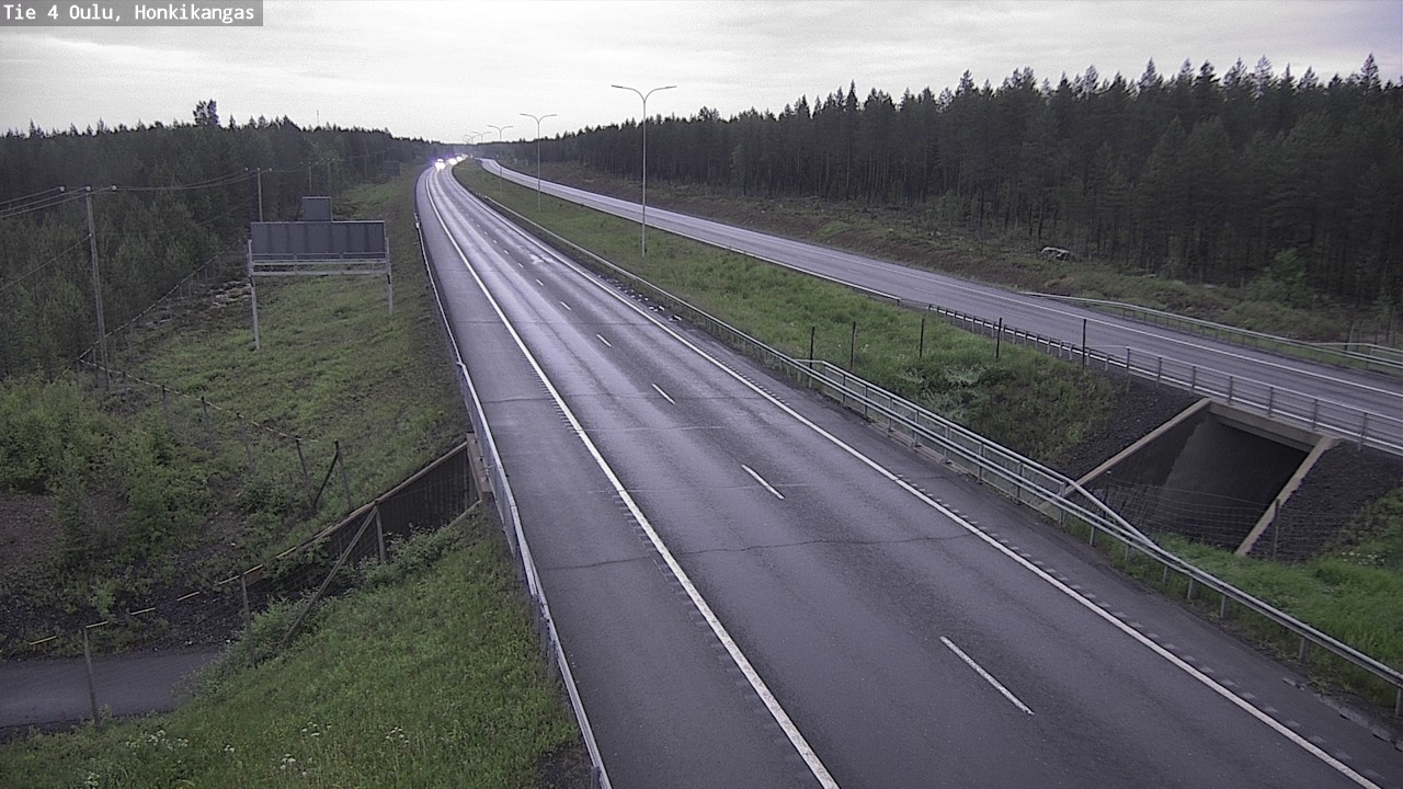 Kelikamerat Kuva Tie 4 Oulu, Honkikangas, Oulu, Pohjois-Pohjanmaa