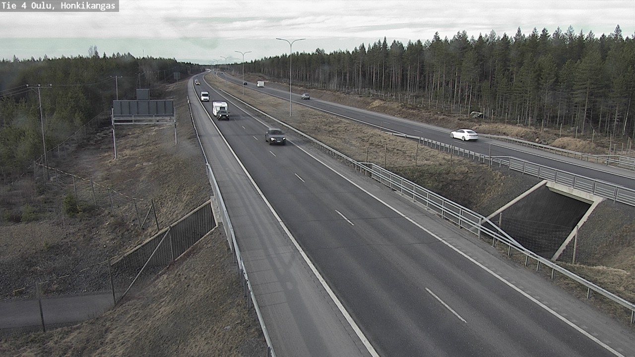 Kelikamerat Kuva Tie 4 Oulu, Honkikangas, Oulu, Pohjois-Pohjanmaa