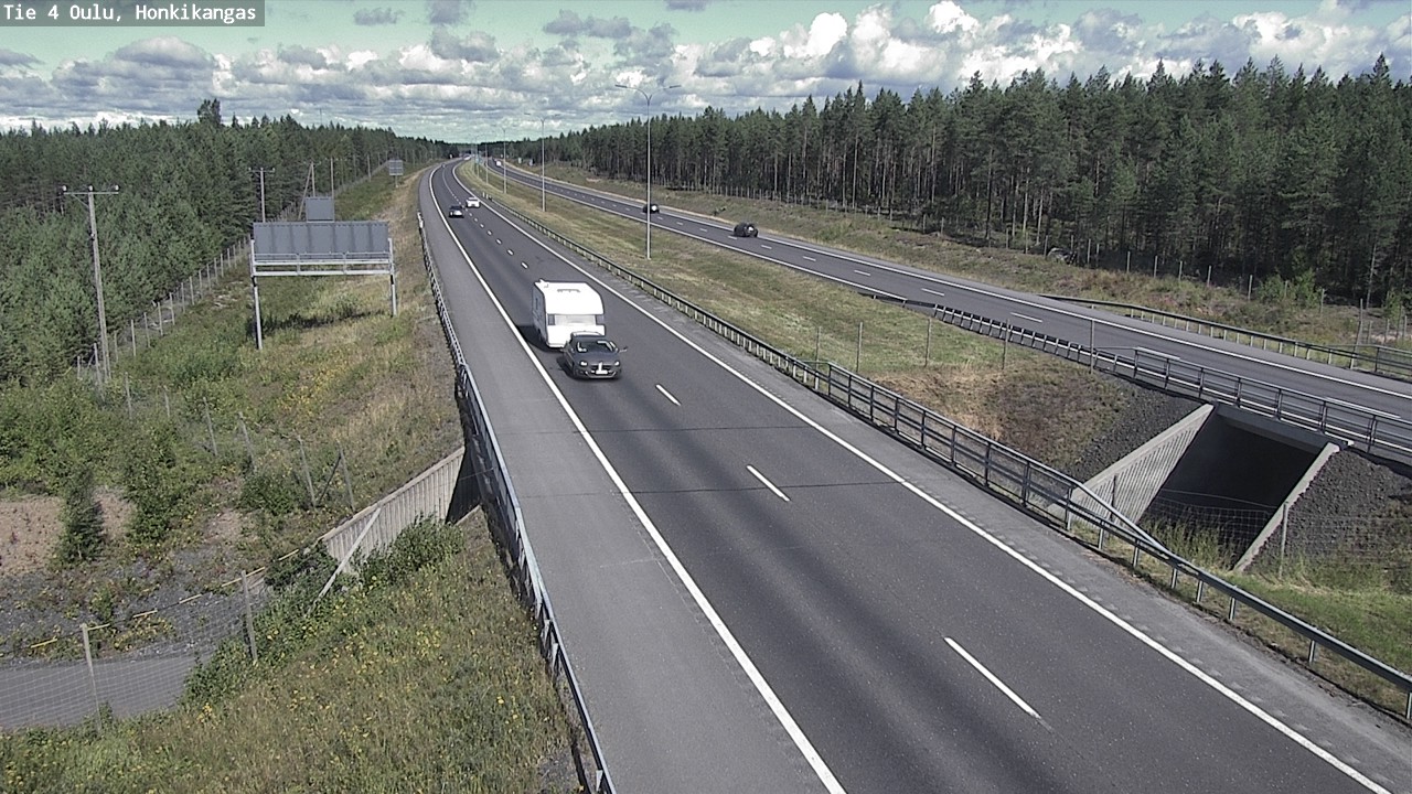 Kelikamerat Kuva Tie 4 Oulu, Honkikangas, Oulu, Pohjois-Pohjanmaa