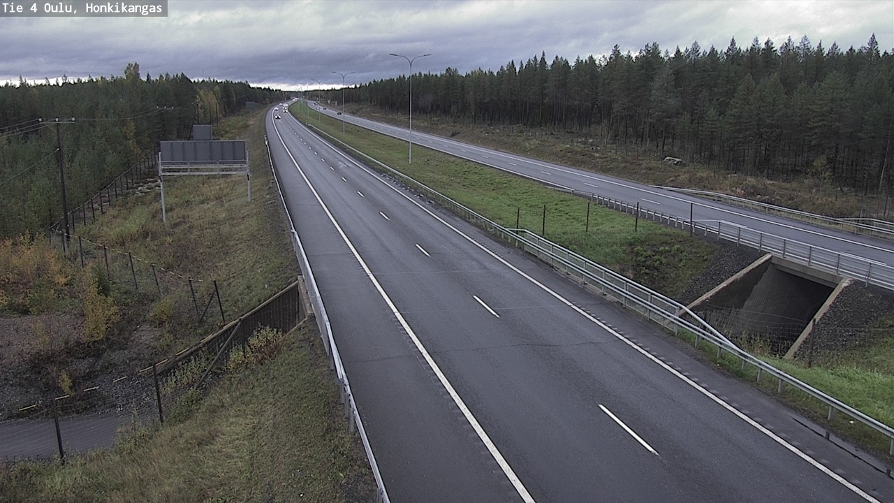 Kelikamerat Kuva Tie 4 Oulu, Honkikangas, Oulu, Pohjois-Pohjanmaa