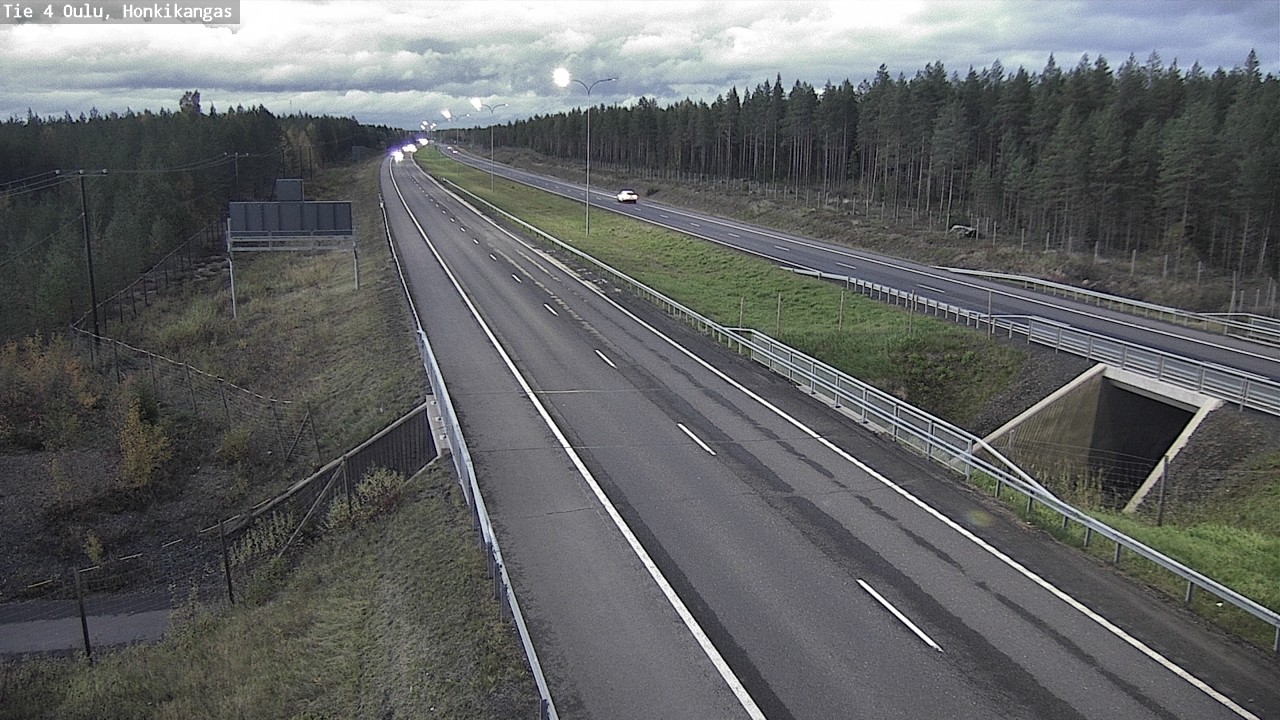 Kelikamerat Kuva Tie 4 Oulu, Honkikangas, Oulu, Pohjois-Pohjanmaa