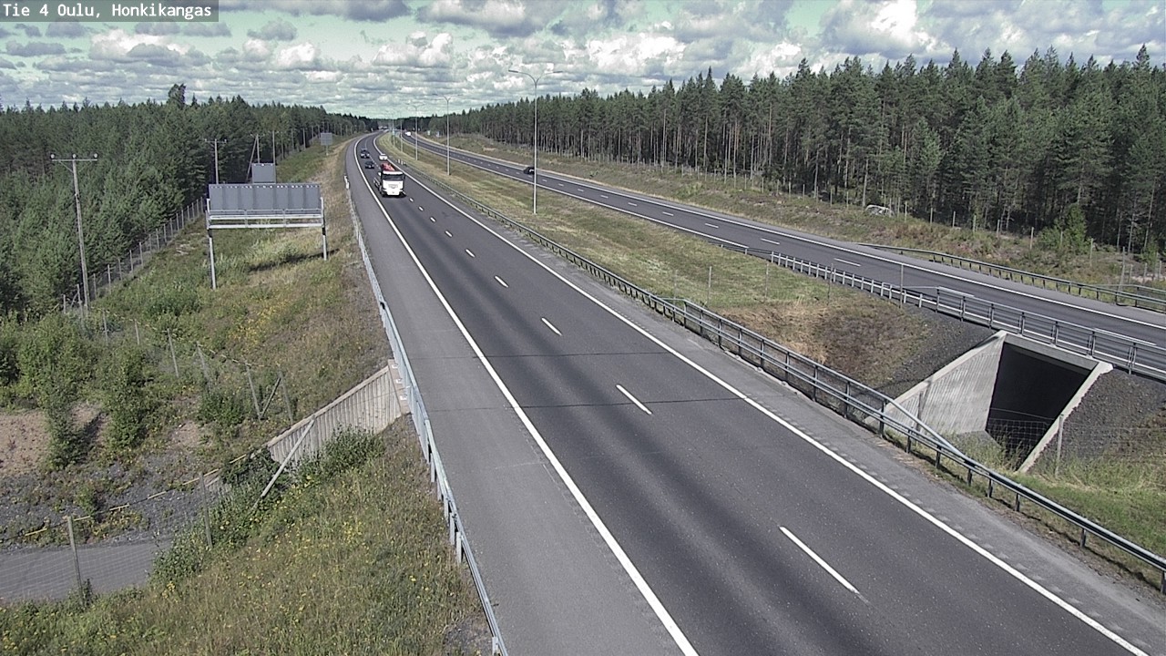 Kelikamerat Kuva Tie 4 Oulu, Honkikangas, Oulu, Pohjois-Pohjanmaa