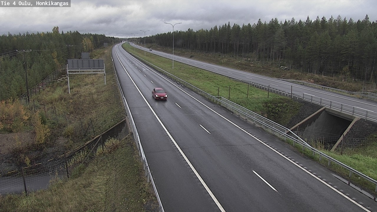 Kelikamerat Kuva Tie 4 Oulu, Honkikangas, Oulu, Pohjois-Pohjanmaa