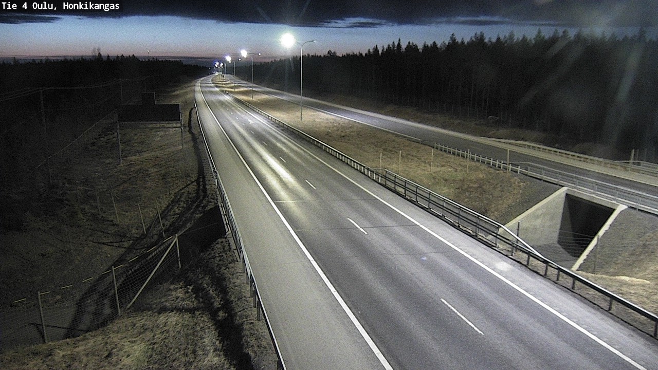 Kelikamerat Kuva Tie 4 Oulu, Honkikangas, Oulu, Pohjois-Pohjanmaa