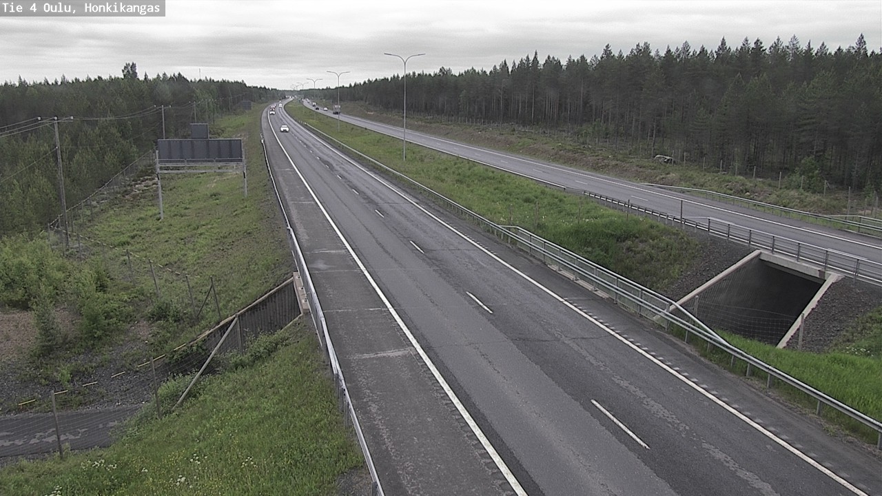 Kelikamerat Kuva Tie 4 Oulu, Honkikangas, Oulu, Pohjois-Pohjanmaa