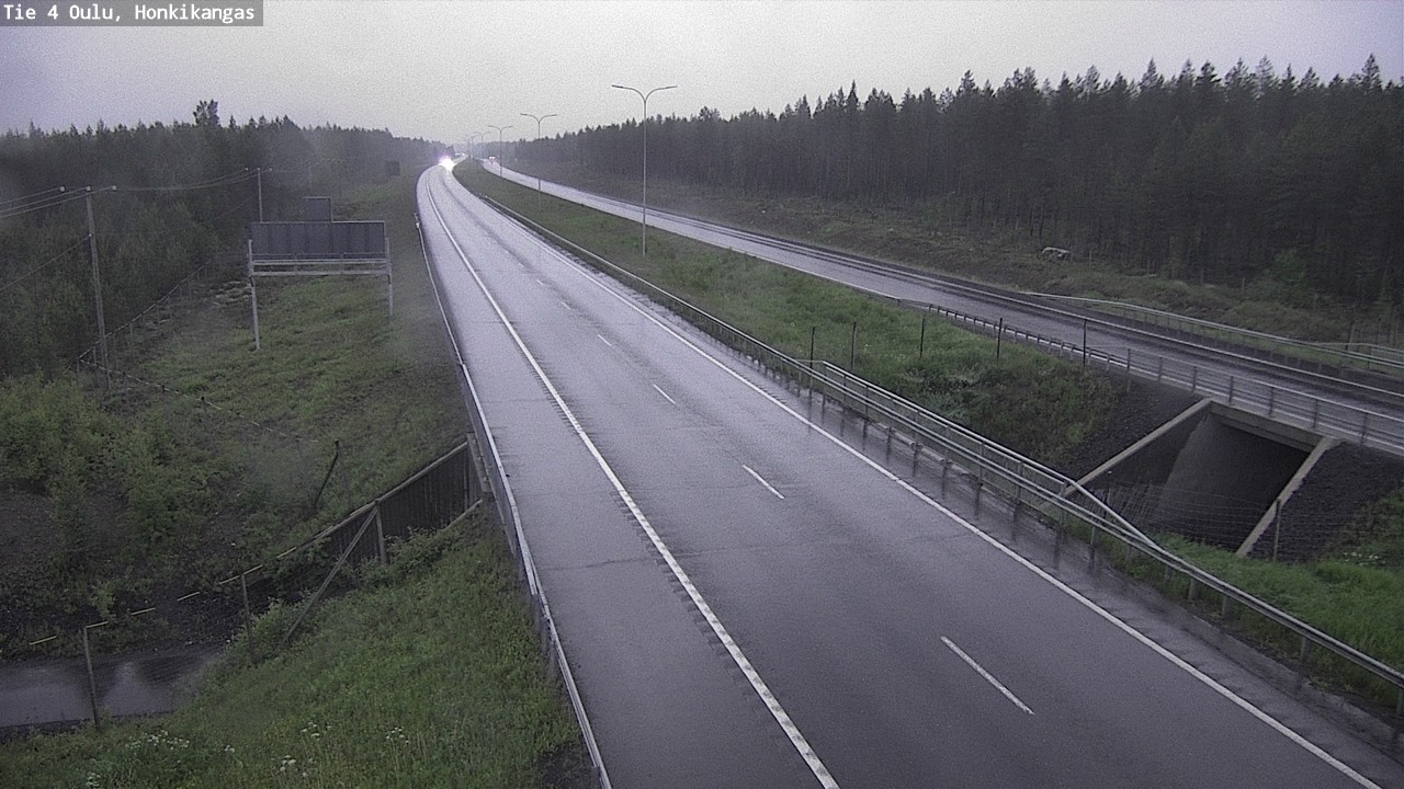 Kelikamerat Kuva Tie 4 Oulu, Honkikangas, Oulu, Pohjois-Pohjanmaa