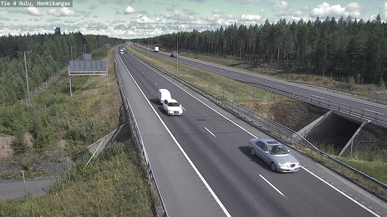 Kelikamerat Kuva Tie 4 Oulu, Honkikangas, Oulu, Pohjois-Pohjanmaa