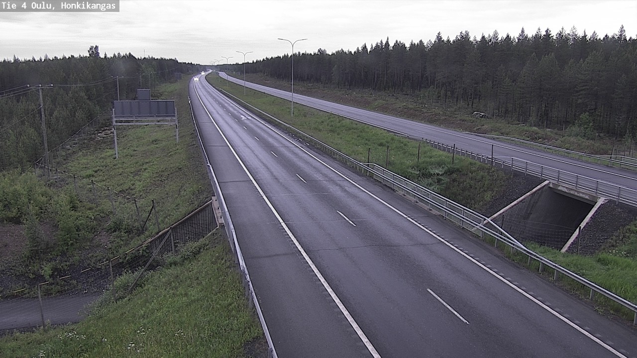 Kelikamerat Kuva Tie 4 Oulu, Honkikangas, Oulu, Pohjois-Pohjanmaa