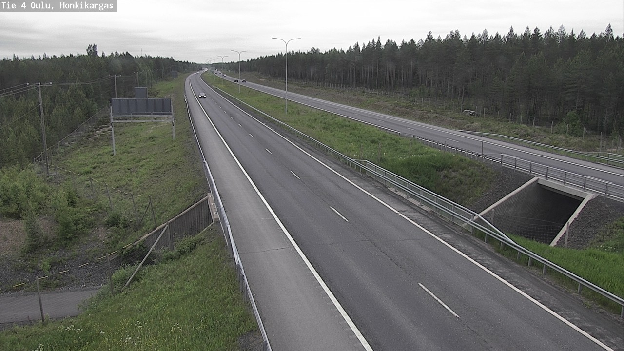 Kelikamerat Kuva Tie 4 Oulu, Honkikangas, Oulu, Pohjois-Pohjanmaa