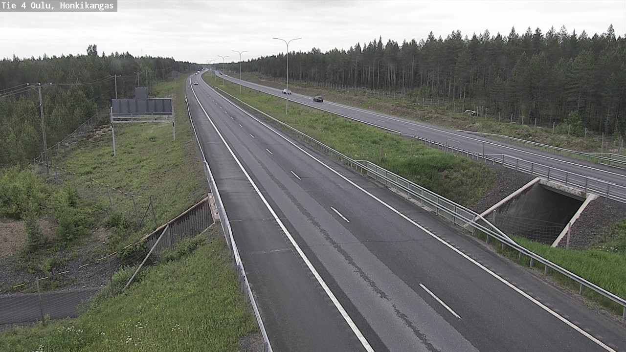Kelikamerat Kuva Tie 4 Oulu, Honkikangas, Oulu, Pohjois-Pohjanmaa
