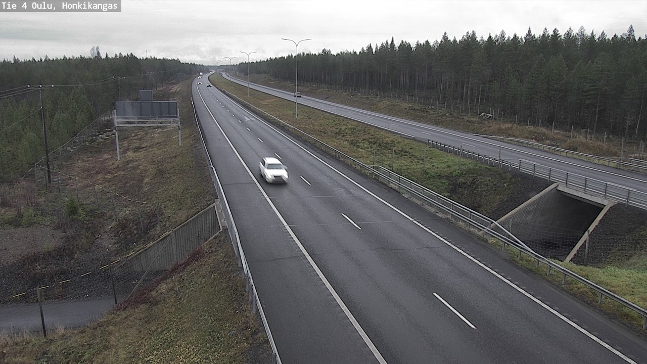 Kelikamerat Kuva Tie 4 Oulu, Honkikangas, Oulu, Pohjois-Pohjanmaa