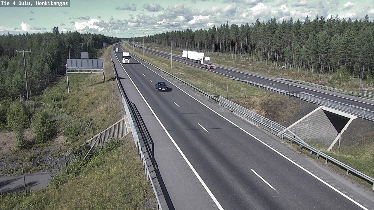 Kelikamerat Kuva Tie 4 Oulu, Honkikangas, Oulu, Pohjois-Pohjanmaa