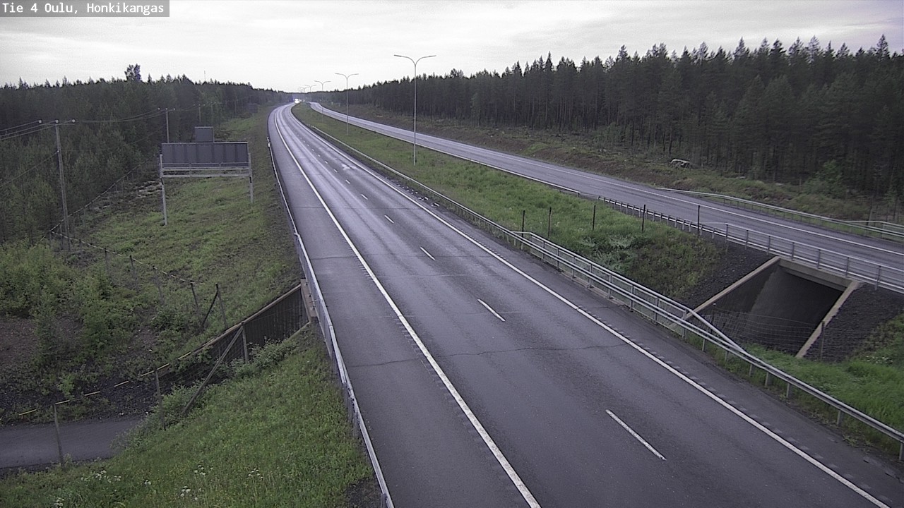 Kelikamerat Kuva Tie 4 Oulu, Honkikangas, Oulu, Pohjois-Pohjanmaa