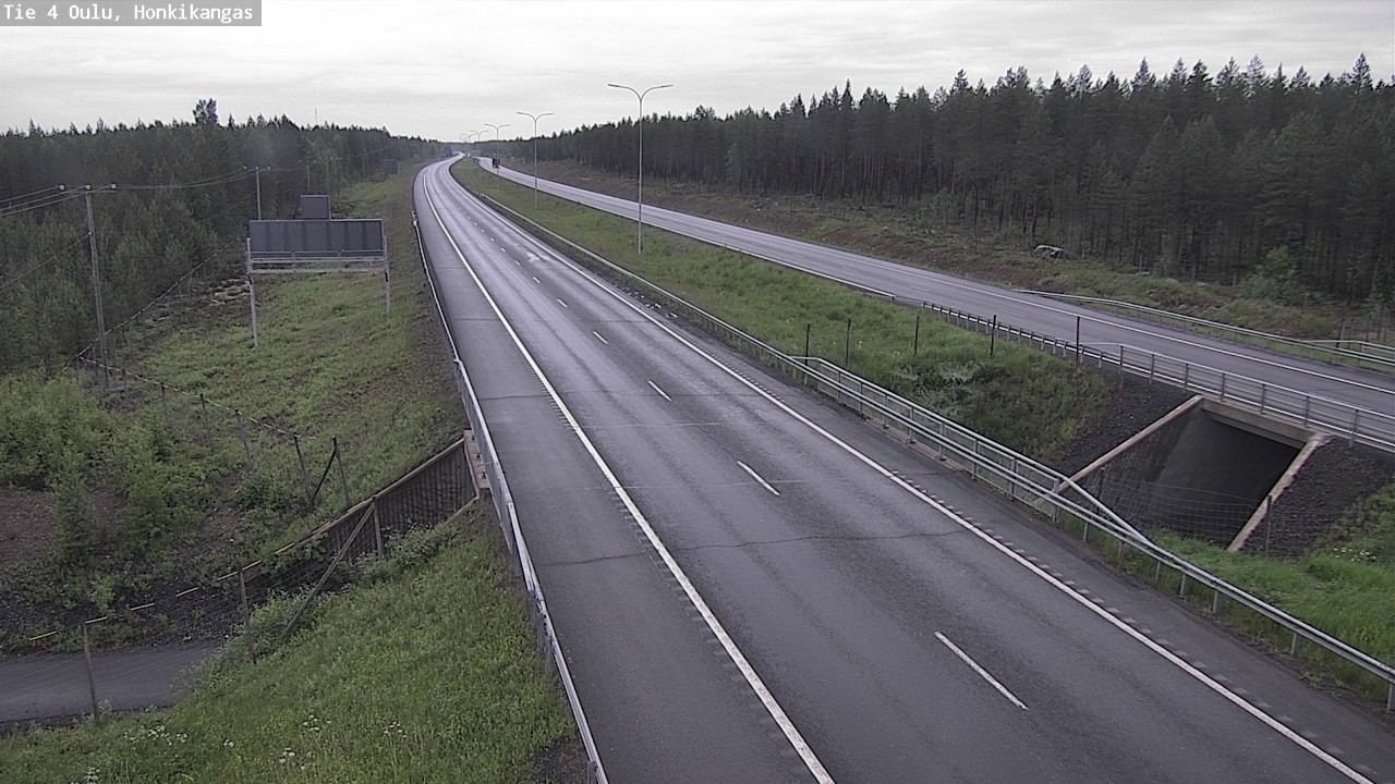 Kelikamerat Kuva Tie 4 Oulu, Honkikangas, Oulu, Pohjois-Pohjanmaa
