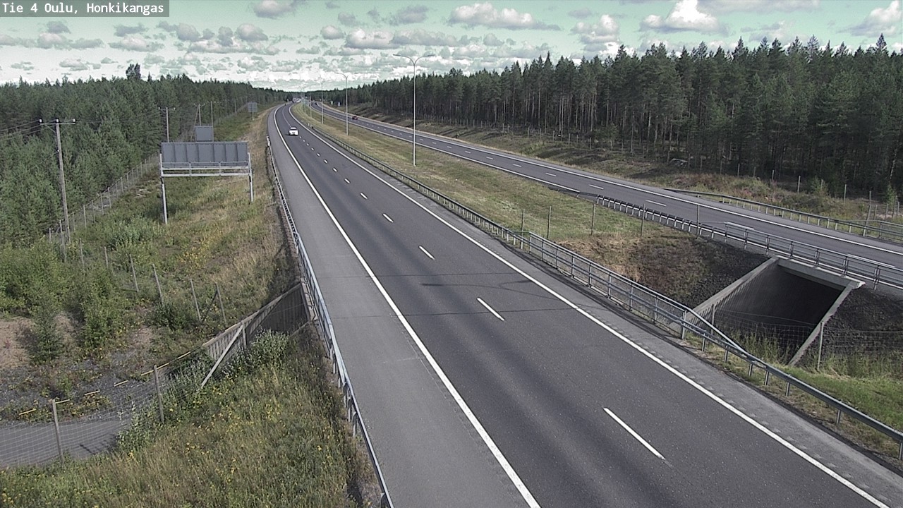 Kelikamerat Kuva Tie 4 Oulu, Honkikangas, Oulu, Pohjois-Pohjanmaa