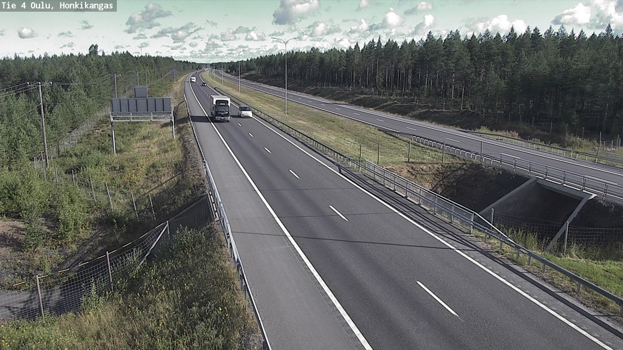 Kelikamerat Kuva Tie 4 Oulu, Honkikangas, Oulu, Pohjois-Pohjanmaa