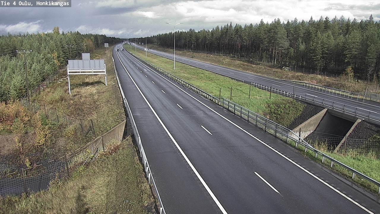 Kelikamerat Kuva Tie 4 Oulu, Honkikangas, Oulu, Pohjois-Pohjanmaa