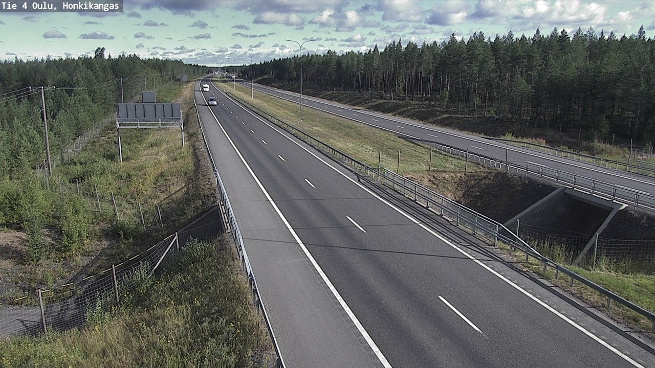 Kelikamerat Kuva Tie 4 Oulu, Honkikangas, Oulu, Pohjois-Pohjanmaa