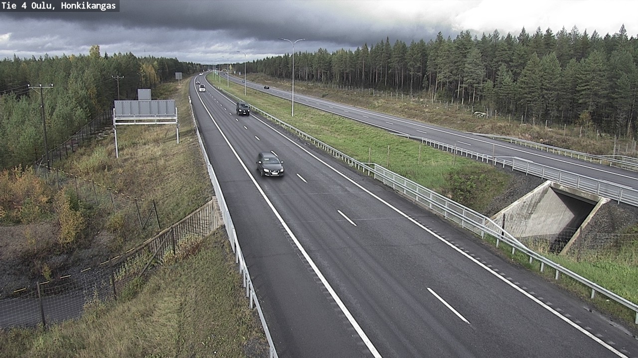 Kelikamerat Kuva Tie 4 Oulu, Honkikangas, Oulu, Pohjois-Pohjanmaa