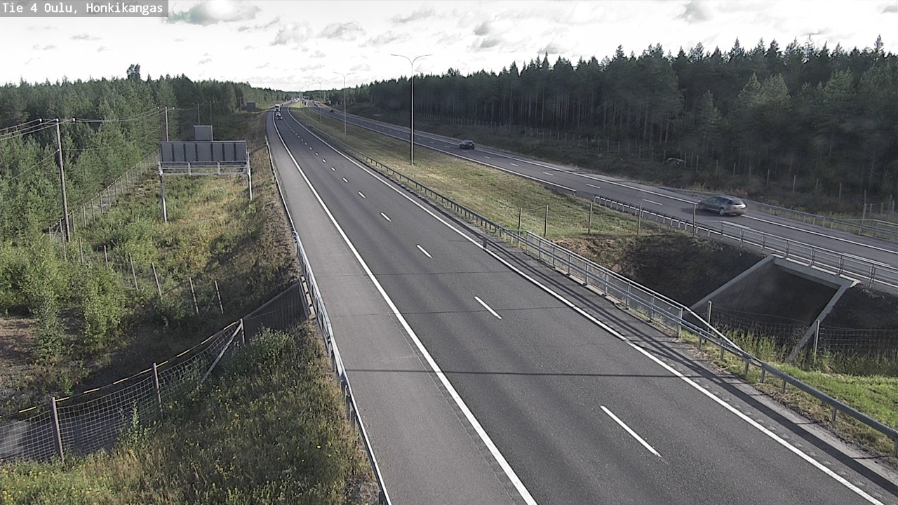 Kelikamerat Kuva Tie 4 Oulu, Honkikangas, Oulu, Pohjois-Pohjanmaa