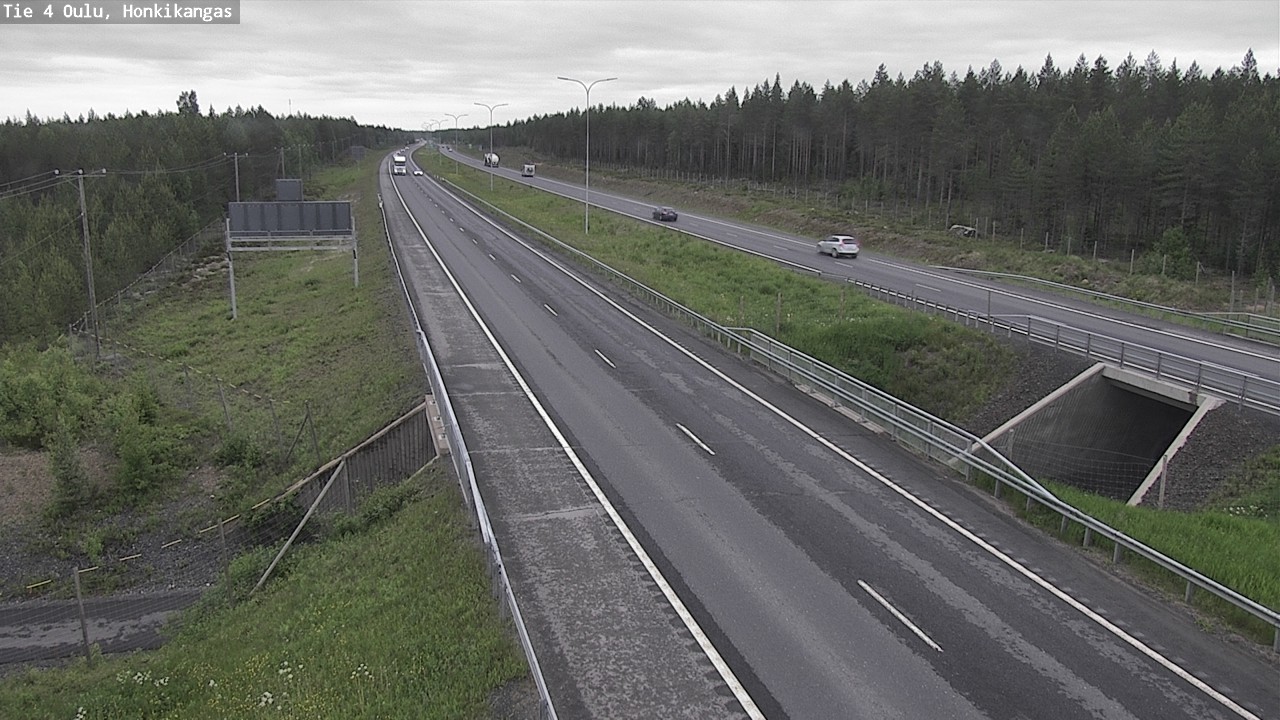 Kelikamerat Kuva Tie 4 Oulu, Honkikangas, Oulu, Pohjois-Pohjanmaa